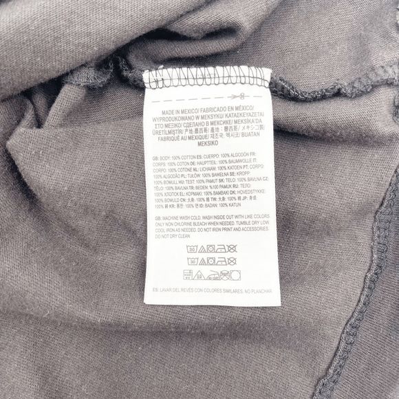 Vans Lizzie Armanto Boyfriend T Shirt‎ Black Graphic Crew Neck - Picture 4 of 5